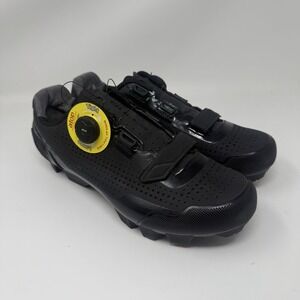 BULLS Cycling Shoes Mens EU 45 Black MTB SPD Atop Dial Closure Clipless